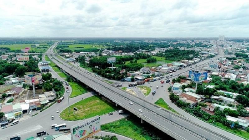 Đoạn giao giữa cao tốc Biên Hòa - Vũng Tàu với Quốc lộ 51