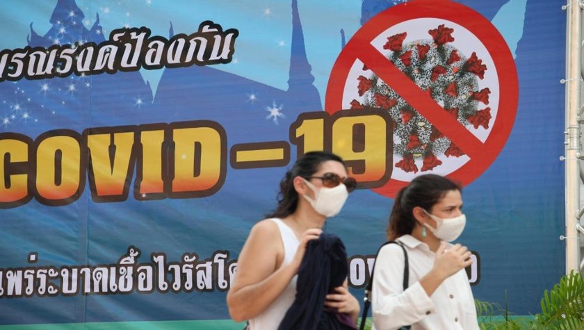 Thái Lan cảnh báo phong toả toàn quốc vào tháng 3 nếu người dân "không hợp tác" phòng Covid-19. Ảnh: BKP