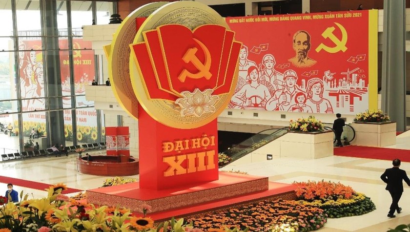 Đại hội đại biểu toàn quốc lần thứ XIII của Đảng diễn ra tại Trung tâm Hội nghị Quốc gia (Thủ đô Hà Nội).