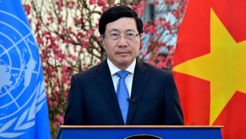 Phó Thủ tướng, Bộ trưởng Ngoại giao Phạm Bình Minh. Ảnh: VGP