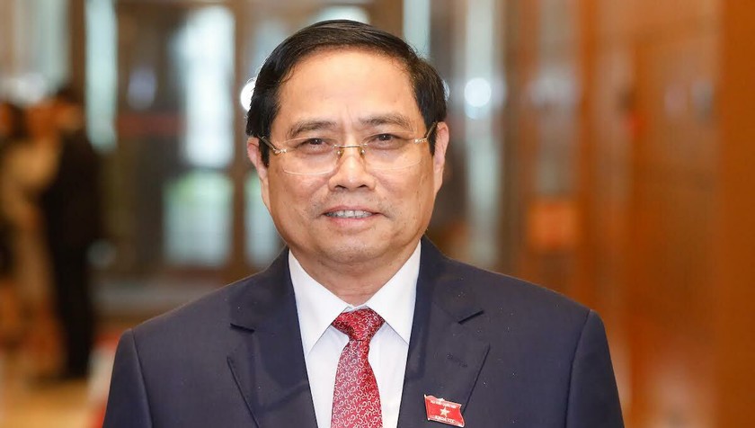 Ông Phạm Minh Chính được giới thiệu để Quốc hội bầu Thủ tướng Chính phủ.