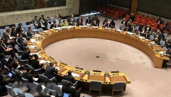 Một phiên họp của Hội đồng bảo an Liên hợp quốc. Ảnh: AFP/TTXVN