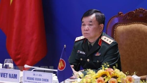 Thượng tướng Hoàng Xuân Chiến, Thứ trưởng Bộ Quốc phòng. Ảnh: Dương Giang/TTXVN
