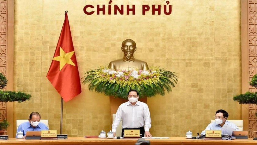 Thủ tướng Phạm Minh Chính chủ trì phiên họp thường kỳ đầu tiên sau khi Chính phủ kiện toàn nhân sự.