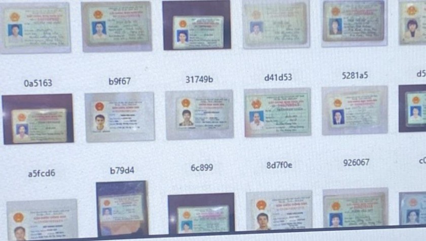 Hàng nghìn chứng minh thư của người Việt Nam bị rao bán trên diễn đàn hacker quốc tế.