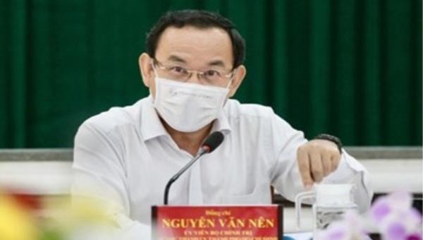 Bí thư Thành ủy TPHCM Nguyễn Văn Nên chỉ đạo công tác chuẩn bị bầu cử và phòng chống dịch COVID-19 tại quận Tân Phú và Tân Bình.