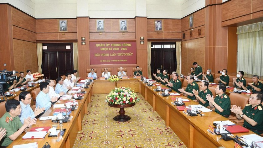 Hội nghị lần thứ nhất Quân uỷ Trung ương nhiệm kỳ 2020-2025.