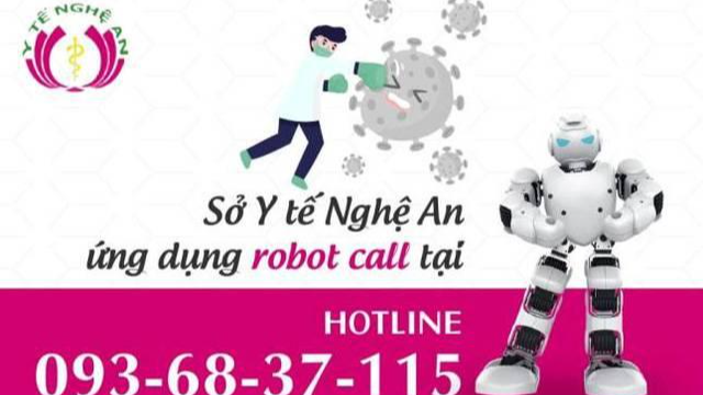 Sở Y tế Nghệ An triển khai ứng dụng Robot Call để cập nhật kịp thời dữ liệu sức khỏe của người dân.