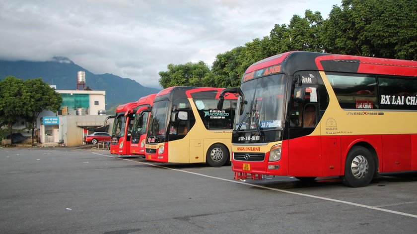 Lai Châu tạm dừng hoạt động vận chuyển hành khách đi/ đến tất cả các tỉnh, thành phố.