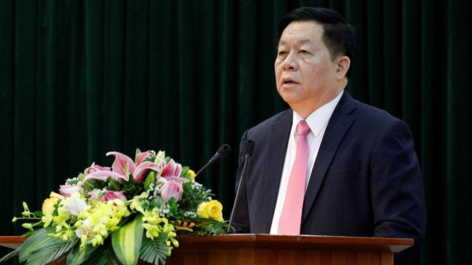 Ông Nguyễn Trọng Nghĩa, Bí thư Trung ương Đảng, Trưởng Ban Tuyên giáo Trung ương.