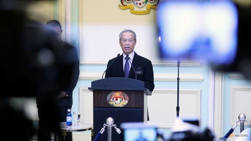Thủ tướng Malaysia Muhyiddin Yassin phát biểu trong buổi công bố nội các của ông tại Putrajaya, Malaysia ngày 9/3/2020. Ảnh: Reuters