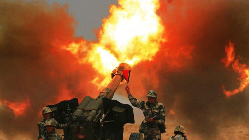 Hình ảnh một cuộc tập trận của quân đội Trung Quốc hồi đầu năm 2021. Ảnh: SCMP