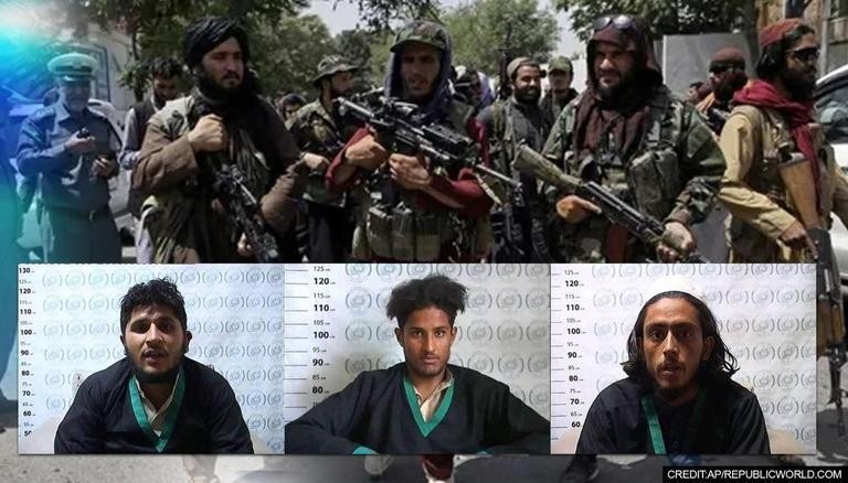 Ba nghi thành viên ISIS bị Taliban bắt giữ. Ảnh: AP
