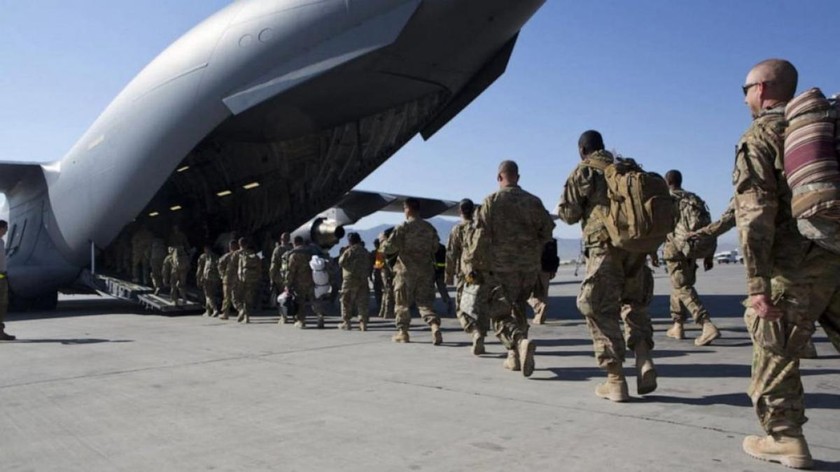 Mỹ đã hoàn tất quá trình rút quân khỏi Afghanistan đúng thời hạn 31/8. Ảnh: ABC News