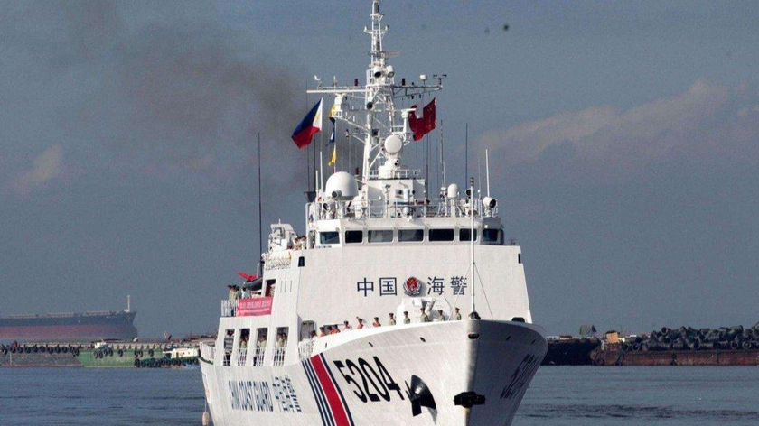 Từ 1/9, các tàu nước ngoài phải báo cáo ID tàu và thông tin hàng hóa cho cơ quan quản lý hàng hải của Trung Quốc theo qui định mới của nước này. Ảnh: Weibo