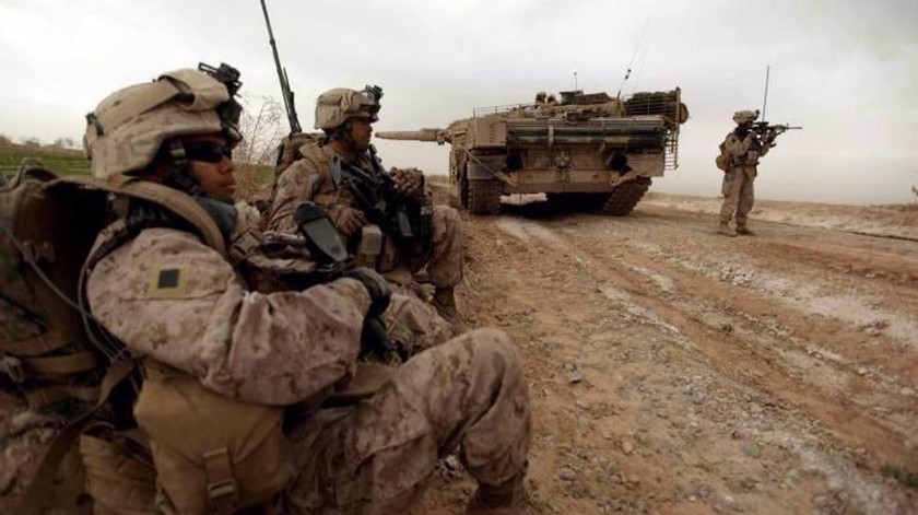 Cuộc chiến dài nhất trong lịch sử Hoa Kỳ ở Afghanistan đã khiến những người nộp thuế Hoa Kỳ thiệt hại 2,3 nghìn tỷ USD. Ảnh: AFP