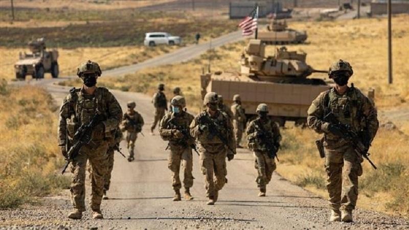 Quân đội Mỹ đóng quân tại các khu vực giàu năng lượng của Syria. Ảnh: Pars Today