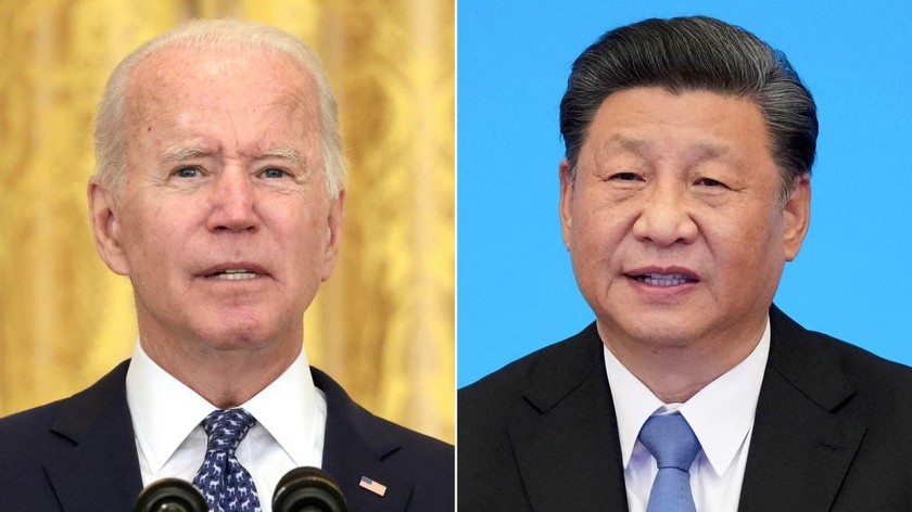 Tổng thống Joe Biden đã điện đàm với Chủ tịch Trung Quốc Tập Cận Bình vào sáng 10/9/2021. Ảnh: CNN