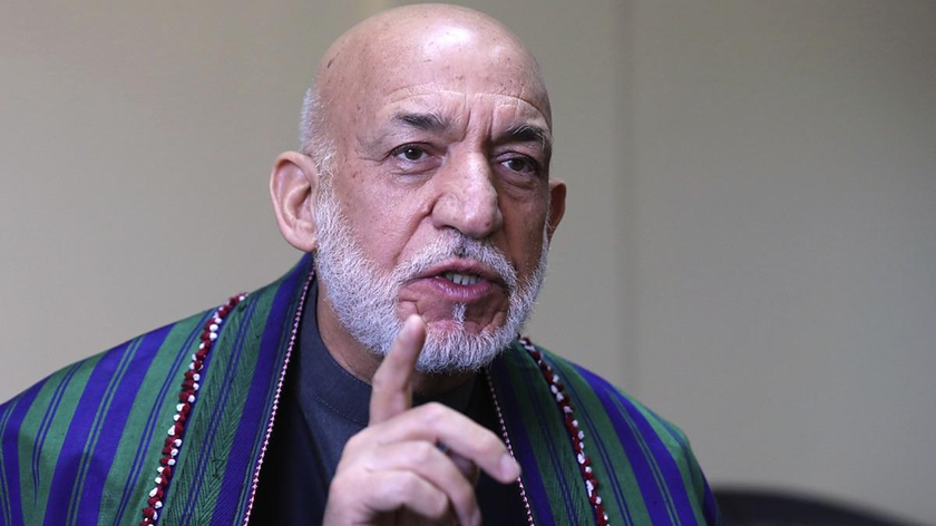Cựu Tổng thống Afghanistan Hamid Karzai. Ảnh: Khaama Press