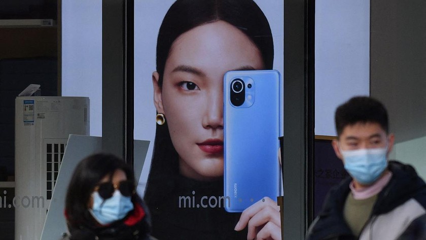 Nhà sản xuất điện thoại thông minh Trung Quốc Xiaomi đã bị chỉ trích bởi một báo cáo an ninh mạng mới được chính quyền Lithuania công bố. Ảnh: AFP
