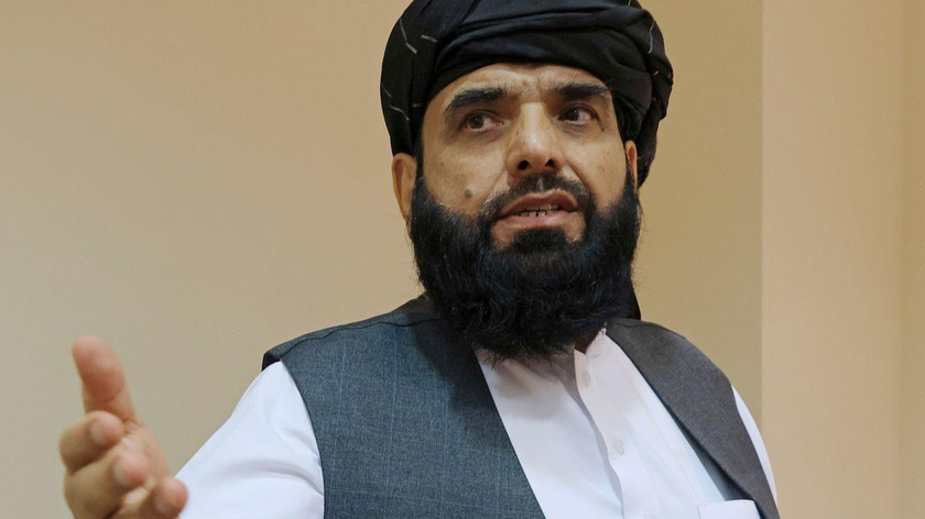 Ông Suhail Shaheen được Taliban đề cử là Đại sứ của Tiểu Vương quốc Hồi giáo Afghanistan thay Đại sứ của Afghanistan hiện tại. Ảnh: Reuters
