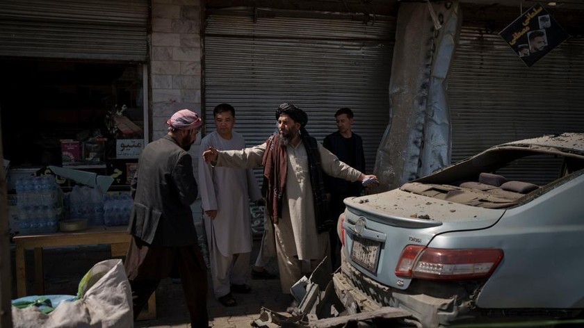 Daesh-K đã lên tiếng nhận trách nhiệm về hàng loạt vụ đánh bom và tấn công nhằm vào Taliban trong những tuần gần đây tại Afghanistan. Ảnh: AP 