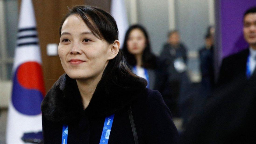 Bà Kim Yo-jong, quan chức hàng đầu và là em gái của nhà lãnh đạo Triều Tiên Kim Jong-un. Ảnh: AFP