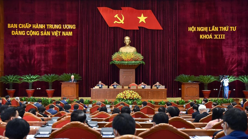 Khai mạc trọng thể Hội nghị lần thứ tư Ban Chấp hành Trung ương Đảng khóa XIII tại Hà Nội.