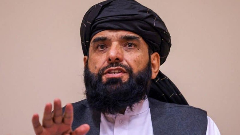 Người phát ngôn và thành viên văn phòng chính trị của Taliban Suhail Shaheen. 