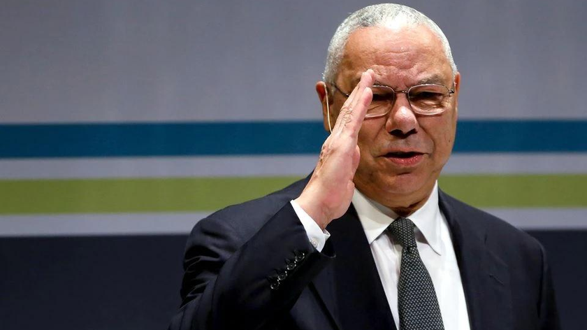 Ngoại trưởng da đen đầu tiên của Hoa Kỳ Colin Powell. Anhr: Reuters