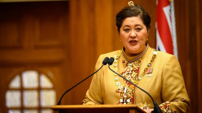 Bà Dame Cindy Kiro tuyên thệ nhậm chức tại Quốc hội ở Wellington hôm thứ Năm. Ảnh: Toàn quyền New Zealand/Facebook