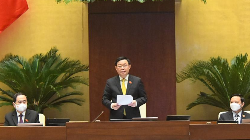 Chủ tịch Quốc hội Vương Đình Huệ phát biểu kết thúc phiên chất vấn và trả lời chất vấn tại kỳ họp thứ 2, Quốc hội khóa XV