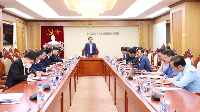 Phó Tổng Thanh tra Chính phủ Trần Ngọc Liêm phát biểu chỉ đạo tại cuộc công bố Kết luận thanh tra đối với UBND tỉnh Sơn La.
