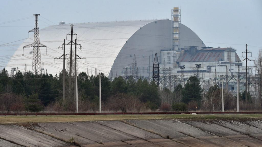 Nhà máy điện hạt nhân Chernobyl. Ảnh: AFP