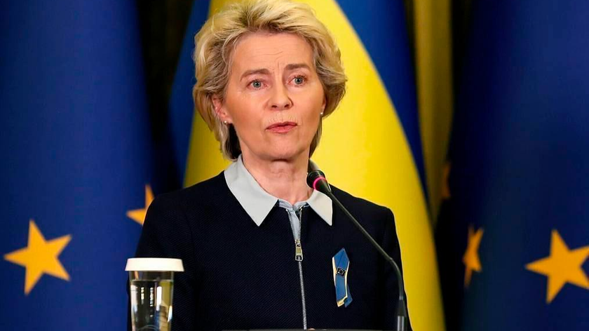 Chủ tịch Ủy ban châu Âu Ursula von der Leyen. Ảnh: AP