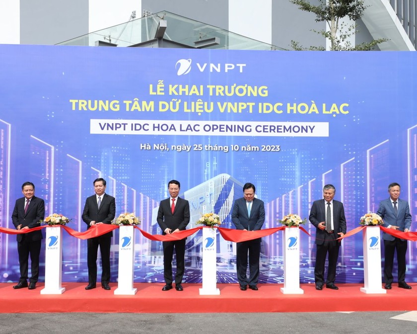 Chính thức khai trương Trung tâm dữ liệu VNPT IDC Hòa Lạc