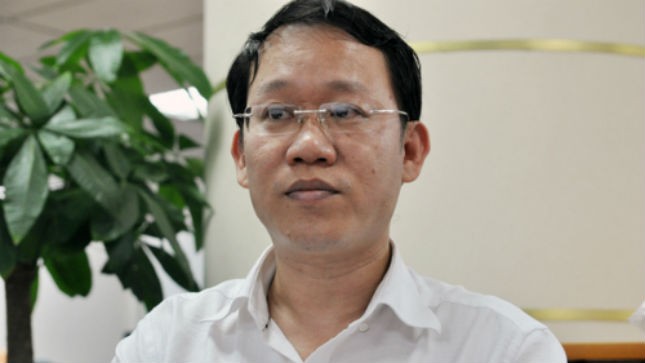 Ông Nguyễn Quang Trung, lãnh đạo EVN Hà Nội trả lời báo chí