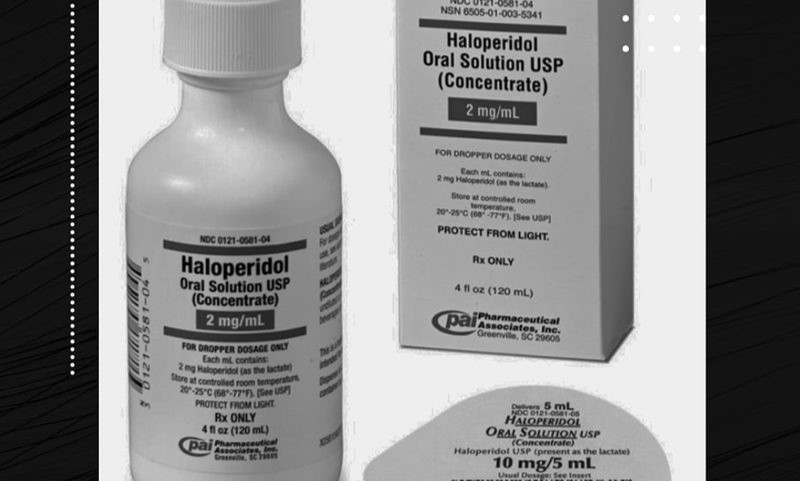 Haloperidol là loại thuốc an thần kinh, dùng quá liều có thể gây ngộ độc nếu uống quá liều.