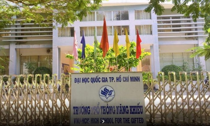 Trường Phổ thông Năng khiếu - Đại học Quốc gia TP HCM, ảnh: Website nhà trường.