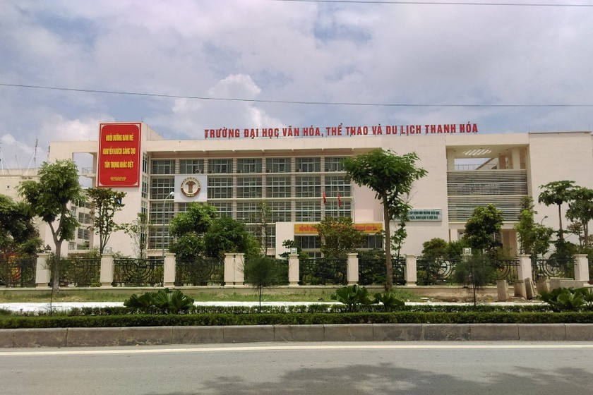 Trường Đại học Văn hóa Thể thao và Du lịch thuộc phường Đông Vệ - TP Thanh Hóa.