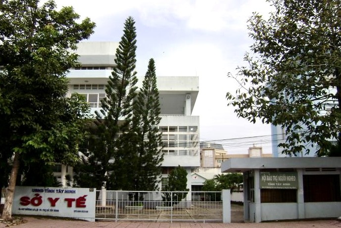 Trụ sở Sở Y tế Tây Ninh (Ảnh: Internet)