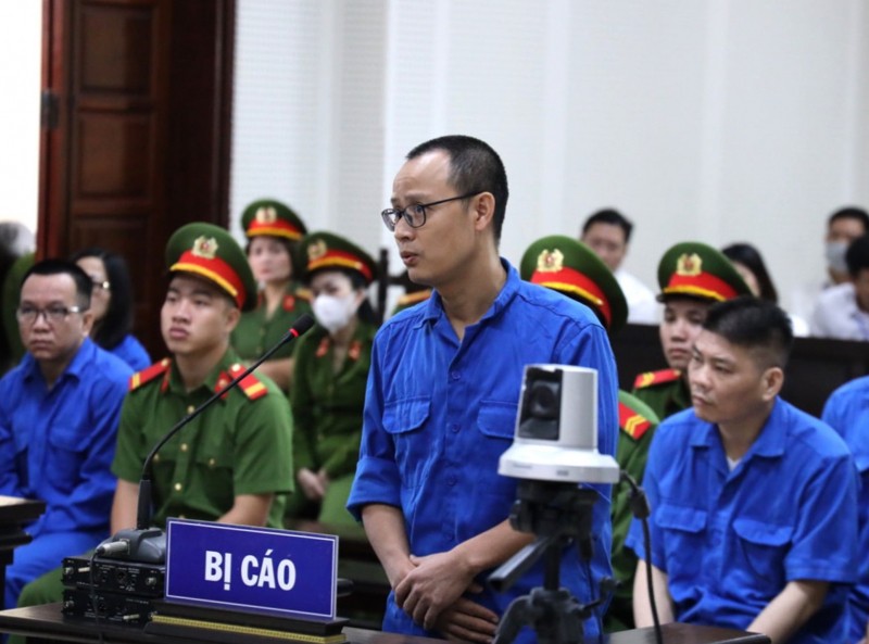Bị cáo Đỗ Văn Sơn khai trước tòa.