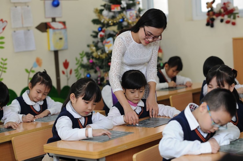 Xây dựng trường học an toàn trong cơ sở giáo dục phổ thông, cơ sở giáo dục thường xuyên. (Nguồn: baochinhphu.vn)