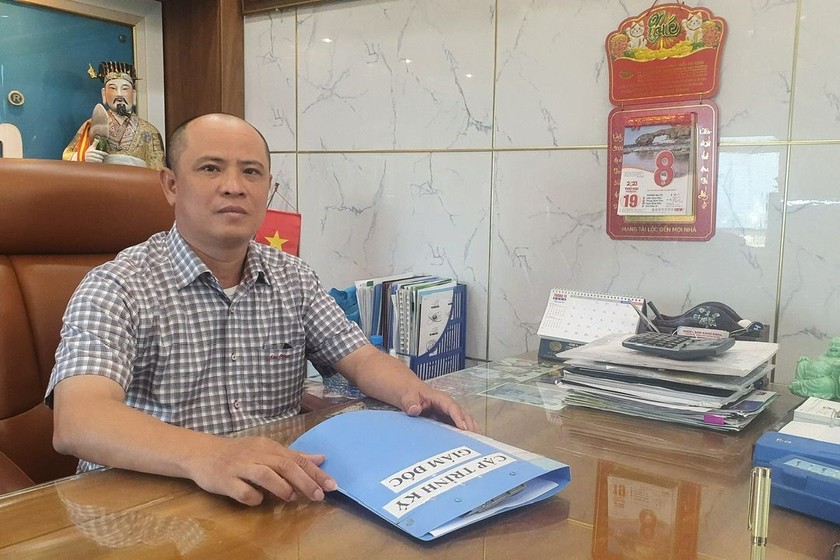 Ông Lê Sơn Tùng - Giám đốc Công ty TNHH Đầu tư Thương mại Dịch vụ KSP. (Ảnh: PV)