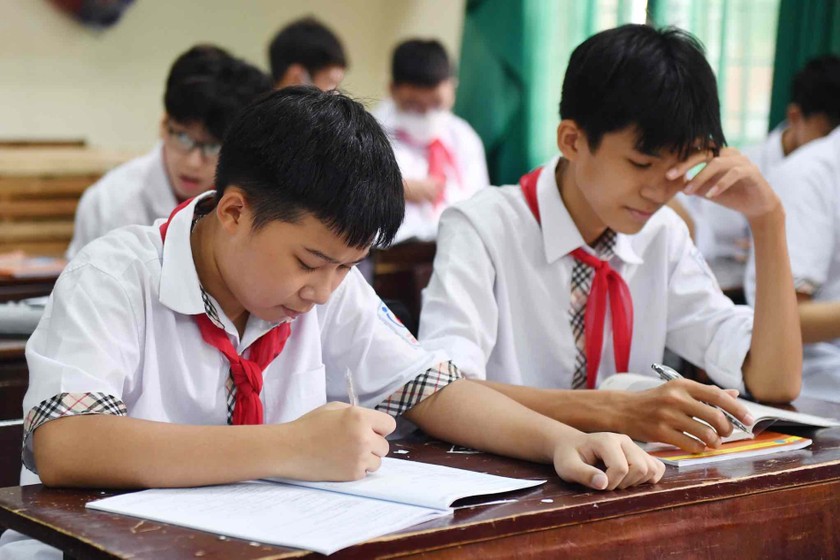 Niên học 2024 -2025, số học sinh đầu cấp tại Hà Nội đều tăng. (Ảnh minh họa - Nguồn: MTVĐT)