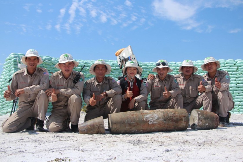 Dự án “Hành động khắc phục hậu quả bom mìn sau chiến tranh tại Việt Nam”. (Nguồn ảnh: humanactprize.org)