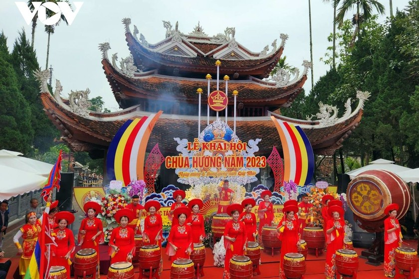 Lễ hội Chùa Hương năm 2023. (Ảnh: Internet)