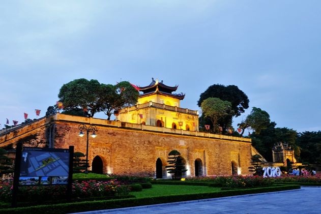 Di sản văn hóa thế giới - Khu Di tích trung tâm Hoàng thành Thăng Long. (Ảnh: Ngọc Nguyễn)