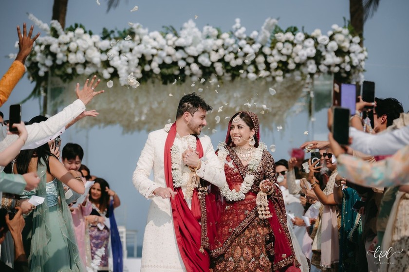 Đám cưới của cặp đôi Kulvin Kaur và Dilip Bhagwan.