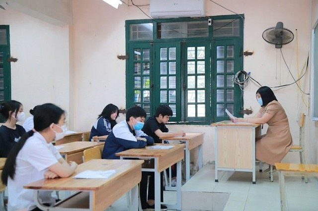 Khoảng 101.000 học sinh lớp 12 của Hà Nội sẽ thi khảo sát để chuẩn bị tốt nhất cho kỳ thi tốt nghiệp THPT. Ảnh: VGP/Minh Anh